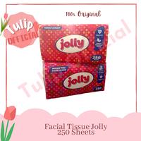 Gambar Tisu Facial Tissue JOLLY 250 sheets 2 ply dari TULIP Original Store undefined 5 Tokopedia