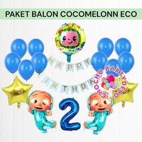 Gambar (1set) Paket Ulang Tahun ECO cocomelon dekorasi ulang tahun cocomelon - 1 dari chochogrosir undefined 1 Tokopedia
