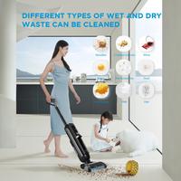 Gambar Midea MWD-X10 Wet and Dry Cordless Stick Vacuum Cleaner and Floor Washer With 0 Edge Distance + Dust Sensor - Penyedot Debu Tanpa kabel - 3 in 1 Vacuum dari Rossi Elektronik undefined 5 Tokopedia