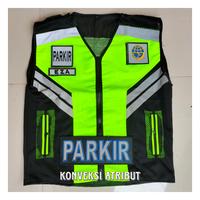 Gambar rompi tukang parkir murah pria - Hijau, M dari K0NPEKSI ATRIBUT undefined 2 Tokopedia