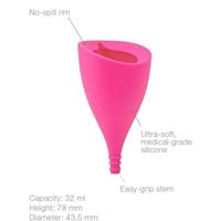 Gambar Intimina Lily Cup Ultra - Smooth Menstrual Cup Reusable Period Protect - Cup A-Pink Muda dari griya subur undefined 3 Tokopedia