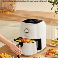 Gambar Air Fryer Samono  SW-AFW35 3.5 Liter Low watt / SW-AFW35 Air Fryer Samono 600w dari Bintang Baru Elektronik undefined 4 Tokopedia