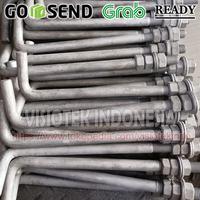 Gambar Baud Angkur Baja L 22mm x 90cm / Baut m22 / Anchor Bolt 7/8 inch dari VISIOTEK.INDONESIA undefined 2 Tokopedia