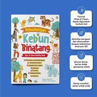 Gambar [Bentang] Buku Anak | Petualangan di Kebun Binatang : Wipe & Clean Activity Book dari Bentang Pustaka Official undefined 1 Tokopedia