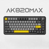 Ajazz AK820 / AK 820 MAX 75% Gasket Mount Wireless Mechanical Gaming Keyboard RGB LED - foto 2
