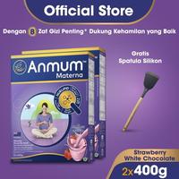 Gambar Anmum Materna Susu Bubuk Strawberi White Choco 2x 400g-Susu Ibu Hamil - Spatula Silikon dari edna_shop undefined 1 Tokopedia