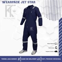 Gambar wearpack Safety scotlete besar/werpak kerja - Biru, L dari Tactical King undefined 5 Tokopedia