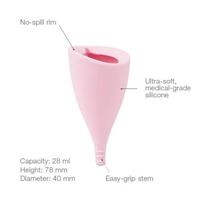 Gambar Intimina Lily Cup Ultra - Smooth Menstrual Cup Reusable Period Protect - Cup A-Pink Muda dari griya subur undefined 4 Tokopedia