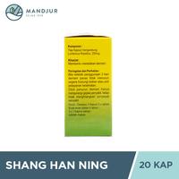 Gambar Shang Han Ning (Kapsul Ekstrak Cacing Tanah) - Obat Demam Tipes dari Apotekmandjurofficial undefined 4 Tokopedia