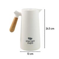 Gambar Teko Termos Air Panas Vacuum Jug Flask 1L - One Two Cups - LS029 - Hitam dari Toko Bawah Tangga undefined 4 Tokopedia