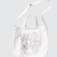Gambar Tote Bag / Selempang Uniqlo Kaws + Andy Warhol Original White dari Humble Blanco Store undefined 1 Tokopedia