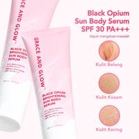 Gambar Grace and Glow Black Opium Brightening Sun Body Serum SPF 30 PA+++ 100ml dari STATIONS Beauty undefined 4 Tokopedia