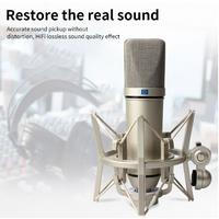 Gambar U87 Microphone Condenser Live Premium Ai Studio Set Large-Diaphragm dari Elangfone undefined 3 Tokopedia