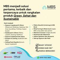 Gambar Suspension Rod Gantung 1.5m Mur Baut -Penggantung Rangka Plafon Gipsum - 4mmx125cm dari Mega Building Solution undefined 4 Tokopedia