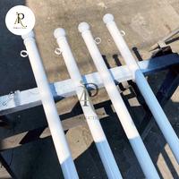 Gambar AP - Tiang Bendera Putih 2.5m Besi Pipa 1 1/4" Diameter 0.8mm Ideal untuk Outdoor & Indoor Tidak Termasuk Bendera dan Dudukan dari APPRODUCTION undefined 5 Tokopedia