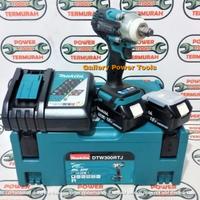 Gambar Mesin Impact Wrench Cordless DTW 300 RTJ Makita DTW300RTJ Original dari Gallery Power Tools undefined 1 Tokopedia
