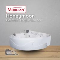 Gambar Bathtub Sudut Akrilik MERIDIAN Honeymoon dari homesweethomeindonesia undefined 1 Tokopedia