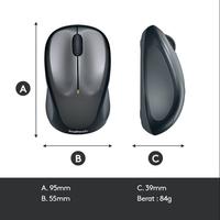 Gambar MOUSE LOGITECH M235 Wireless Mouse Colt Glossy, Blue, Red & M325S Dark Silver - Sensor Optik 1000 DPI Konektor USB 2.4GHz Baterai AA - ORIGINAL & Garansi Resmi - M235 Colt Glossy, Logitech Mouse dari KlikSierra undefined 5 Tokopedia