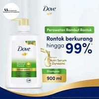 Gambar DOVE Shampoo 900ml Hair Fall Control Shampo Perawatan Rambut Rontok - Botol Pump dari KALIMANTAN 168 undefined 3 Tokopedia