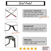 Gambar Kacamaata Plus Frame Lentur Elastis Warna Abu Bening Ukuran Ready +0.50 Sampai +4.00 Pria Wanita Rabun Dekat - KACAMATA ELASTIS LENTUR PLUS KHUSUS RABUN DEKAT HARGA MURAH BISA BAYAR DIRUMAH - FREE CASE - +0.50 dari Micci Fashion undefined 3 Tokopedia