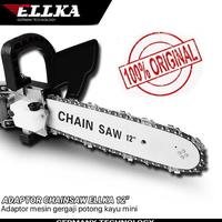 Gambar Termurah Ryu Chainsaw Listrik Adaptor Ke Gerinda Tangan / Chain Saw 12 Inch Gergaji Listrik Gerinda / Gergaji Multifungsi Konverter Adaptor Bracket Diy Set Untuk 12 '' / Alat Gergaji Tambahan Ke Gerinda Tangan Multifungsi Set / Adaptor M Chainsaw Mesin dari Edyg Shhop undefined 3 Tokopedia