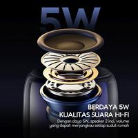 Gambar VIVAN VS60 10W LED Bluetooth Speaker | Bluetooth 5.3 | 10 watt | Waterproof IPX7 | RGB Light | TWS Connect USB / Micro SD CARD / AUX dari VIVAN SHOP Authorized Store undefined 4 Tokopedia