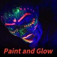 Gambar Glow In The Dark Face Paint 6 Warna Cat Lukis Badan Wajah Non-Toxic Makeup for Cosplay halloween costume Fluorescence Painting Karnaval Birthday Party Art Supplies Stationery premium - 6 color dari Deruyan undefined 1 Tokopedia