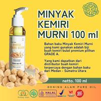 Gambar Minyak Kemiri Murni 100 ml - Penumbuh Rambut, Alis, Jenggot, Brewok, dari Dening Alam Pure Oil undefined 1 Tokopedia