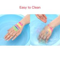 Gambar Glow In The Dark Face Paint 6 Warna Cat Lukis Badan Wajah Non-Toxic Makeup for Cosplay halloween costume Fluorescence Painting Karnaval Birthday Party Art Supplies Stationery premium - 6 color dari Deruyan undefined 5 Tokopedia