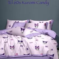 Gambar Sprei Tensel Sutra Kuromi Candy 05 uk 180 x 200 x 30 (bs custom size) dari SPREI KATHRIN undefined 1 Tokopedia