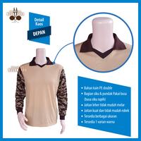 Gambar Baju kaos Lapangan Pramuka Pembina Pria & Wanita - Wangki - M, Cream dari Pramuka Nusantara_NEW undefined 5 Tokopedia