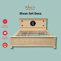 Gambar DIPAN DIVAN RANJANG EXO KAYU JATI BISA CUSTOM WARNA GRATIS ONGKIR FURNITURE MURAH CIREBON BANDUNG BEKASI KARAWANG SUBANG - 180*200cm dari FurnitureMurahCirebon undefined 1 Tokopedia