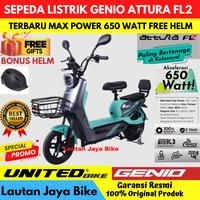 Gambar Sepeda Listrik Genio Attura FL2 By Unitedbike New - Pink dari Toko Sepeda Lautan Jaya_NEW undefined 1 Tokopedia