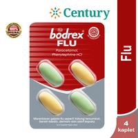 Gambar BODREX FLU 4 KAPLET / OTC PRODUK / OBAT FLU dari Apotik Century undefined 1 Tokopedia