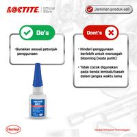 Gambar Henkel LOCTITE 4011 Instant Adhesive Lem Instan Lem Super Glue 20 gr dari LOCTITE Indonesia undefined 5 Tokopedia