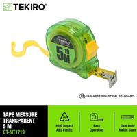 Gambar TEKIRO METERAN TRANSPARAN 5 METER /METERAN / TOOLS - ALAT PERKAKAS Termurah Ready Terbaik dari GreteL48 undefined 2 Tokopedia