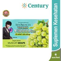 Gambar SIDOMUNCUL VIT C1000 M.GRP 6`S / VITAMIN & SUPLEMEN / VITAMIN C dari Apotik Century undefined 1 Tokopedia
