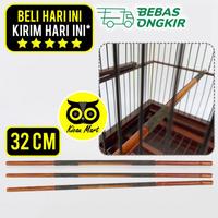 Gambar TANGKRINGAN BURUNG PLECI CIBLEK KONIN KAYU JATI SEMPATI SANGKAR TKRPLS dari Kicau Mart Official undefined 1 Tokopedia