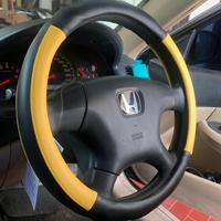 Gambar Technozio Sarung Stir Mobil / Cover Stir Mobil 808 HITAM KUNING / 808 Black Yellow Steering Wheel dari Technozio Store undefined 3 Tokopedia