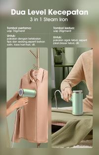 Gambar Samono SWGSG120 / SW-GSG120 Setrika Uap Portable Multifungsi 500W dari Jims Elektronik Houseware undefined 2 Tokopedia