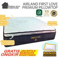 Gambar Springbed Kasur AIRLAND FIRST LOVE Pillow Top Tebal 30 cm ORIGINAL ORI 100% 120x200 160x200 180x200 90 120 160 180 200 cm Matras Spring bed Plush Plushtop Pillowtop - Kasur Saja, 90x200 - PO dari Trio Jaya Furniture undefined 1 Tokopedia