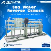 Gambar Sea Water Reverse Osmosis System (SWRO) - Mesin RO Air Laut Kapasitas Industrial - 10.8m3/h dari PT. Indotara Persada undefined 1 Tokopedia