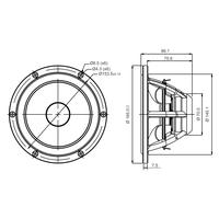 Gambar SB Acoustic Speaker Midwoofer Driver 6,5″ SATORI MW16PNW-8 dari SB Acoustics Official undefined 4 Tokopedia