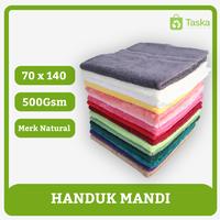 Gambar Handuk Mandi Merk Natural 70x140 Bisa Custom Bordir Logo Handuk Polos - Putih dari Taska Indonesia undefined 1 Tokopedia