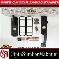 Gambar PINTU BAJA UTAMA MOTHER AND SON GG DOORS TYPE LUXURY 120.06(120x220cm) - BLACK, BUKA KANAN dari CiptaSumberMakmur undefined 4 Tokopedia