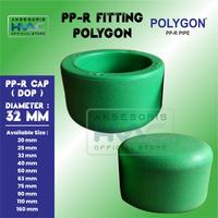 Gambar PP-R Fitting Cap Merk Polygon Diameter 32 mm Hijau Untuk Sambungan Pipa dari AKSESORIS HVAC undefined 1 Tokopedia