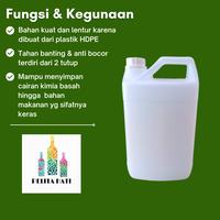 Gambar BOTOL JERIGEN / JIRIGEN 2L SEGEL BARU HDPE FOODGRADE HARGA DISTRIBUTOR dari UD PELITA HATI undefined 2 Tokopedia