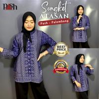 Gambar Tino Songket - Baju Batik Atasan Wanita MotIf Jumputan Model E - Jumputan 1, M dari Tino Songket undefined 1 Tokopedia