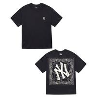 Gambar MLB NY New York Yankees Paisley Black Tshirt - ORI - M dari BRANDED GOODS AUTHENTIC undefined 1 Tokopedia