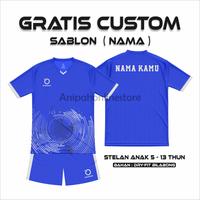 Gambar [ Free Sablon Nama ] Jersey Futsal Anak Viral Stelan Baju Bola Anak Kaos Badminton Anak Laki Perempuan Olahraga Celana Outdoor Sport - Lis Turkis, M dari As.Store05 undefined 4 Tokopedia